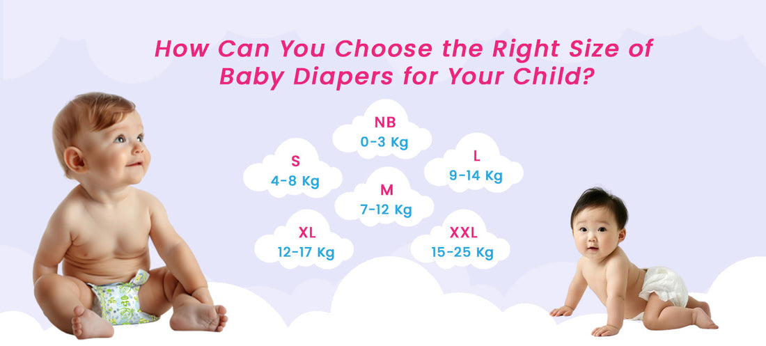 How to Choose the Right Diaper Size for Your Baby | KiddySoft Guide